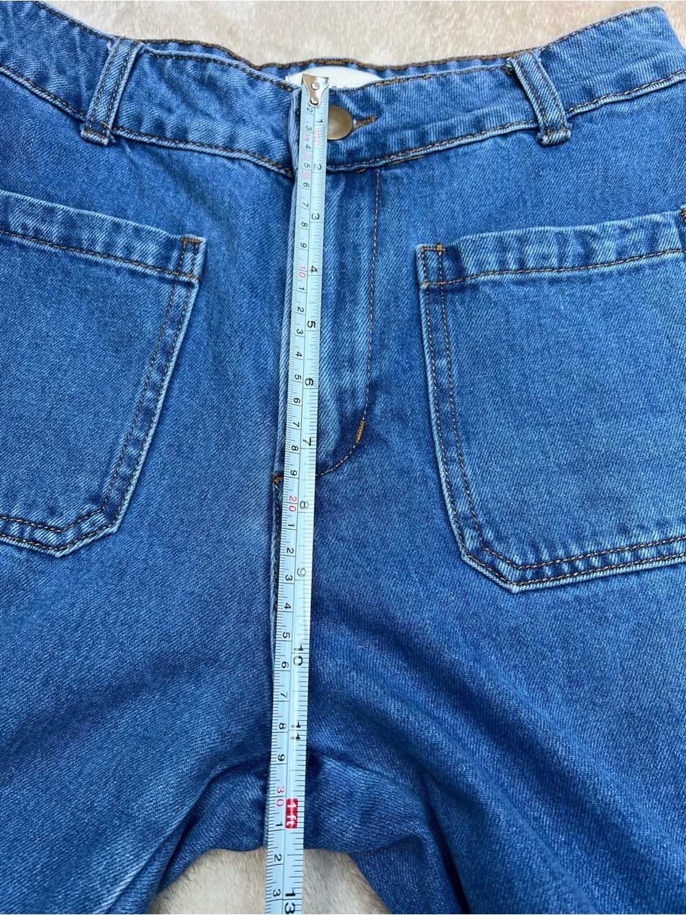 DISSH 100% Cotton Wide-Leg Denim Pants – Size 6 - Picture 7 of 10